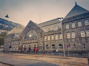 train station Bergen, Norway
