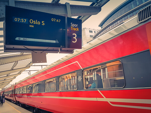 train from oslo to bergen